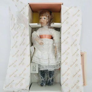 Ashton Drake Galleries Porcelain Doll Polly Tea Party Edwin M Knowles Susan Krey